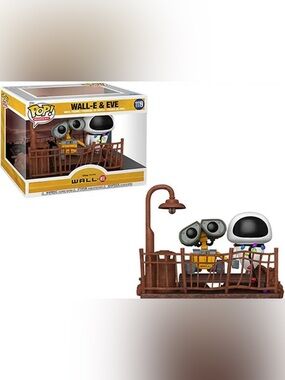 Funko Pop! Movie Moment: Wall-E and EVE (#1119) Displayed only, no box